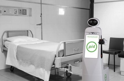 Roboter von pi4_robotics entlasten Pflegeteams und verbessern die (Foto: pi4_robotics GmbH)