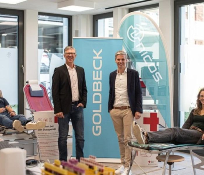 Blutspenden so einfach und zugänglich wie möglich (Foto: GOLDBECK GmbH)