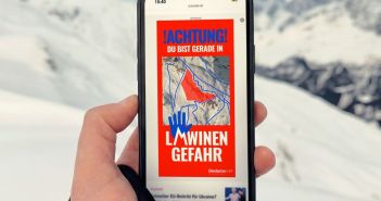 Diedamskopf führt Open Source Lawinenwarnung per Push ohne (Foto: DMB.)